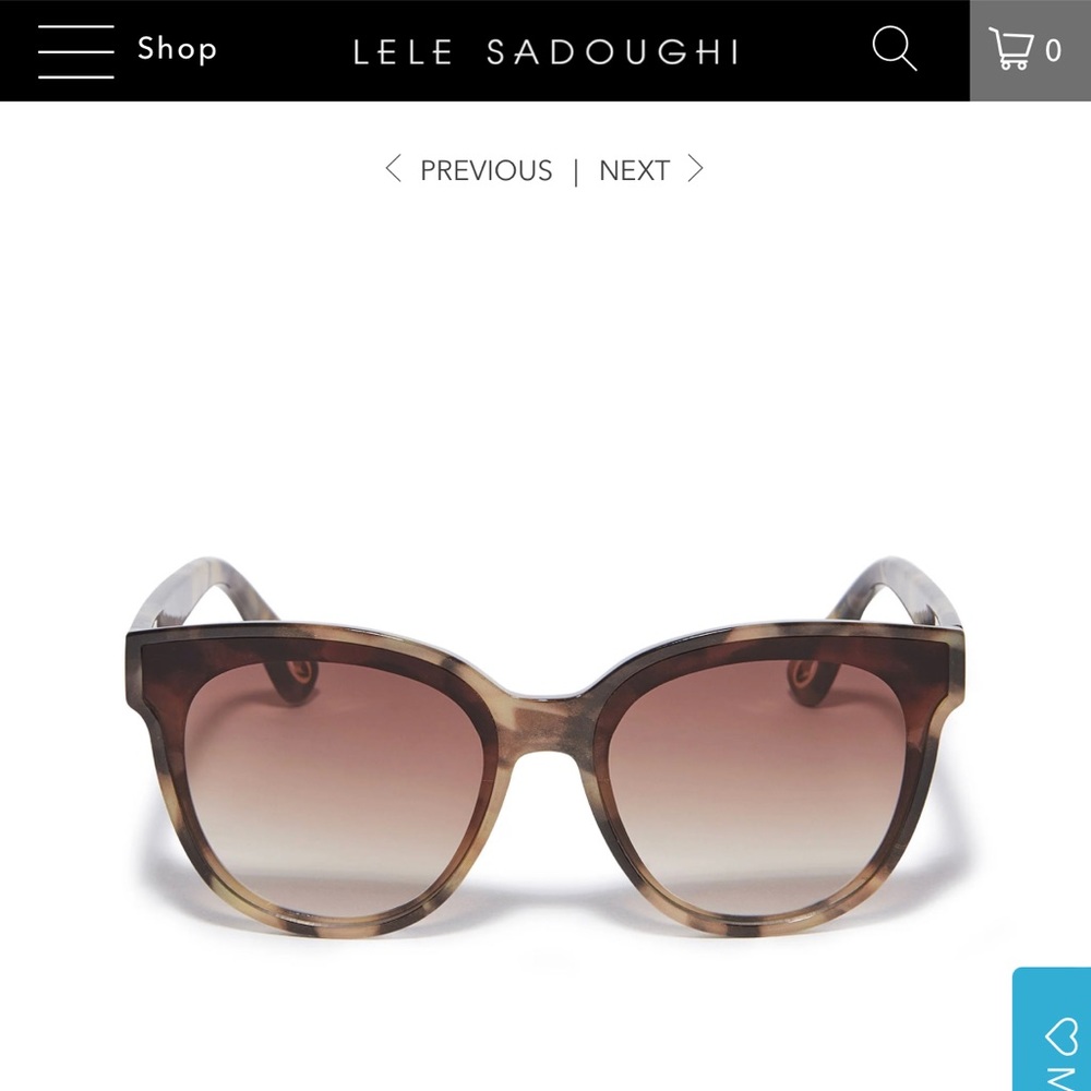 Lele Sadoughi Brooklyn Sunglasses